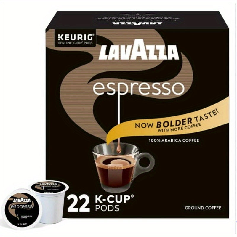 Lavazza Coffee Espresso Medium Roast K-Cup Coffee Pods 22 Count